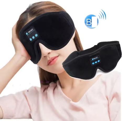 Wireless B 5.0 Sleep Masker Headphones 3D Sleep Eye Mask for Wireless Music Sleep Headphones